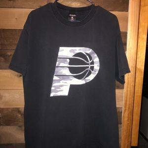 Pacers Camo Logo T Shirt